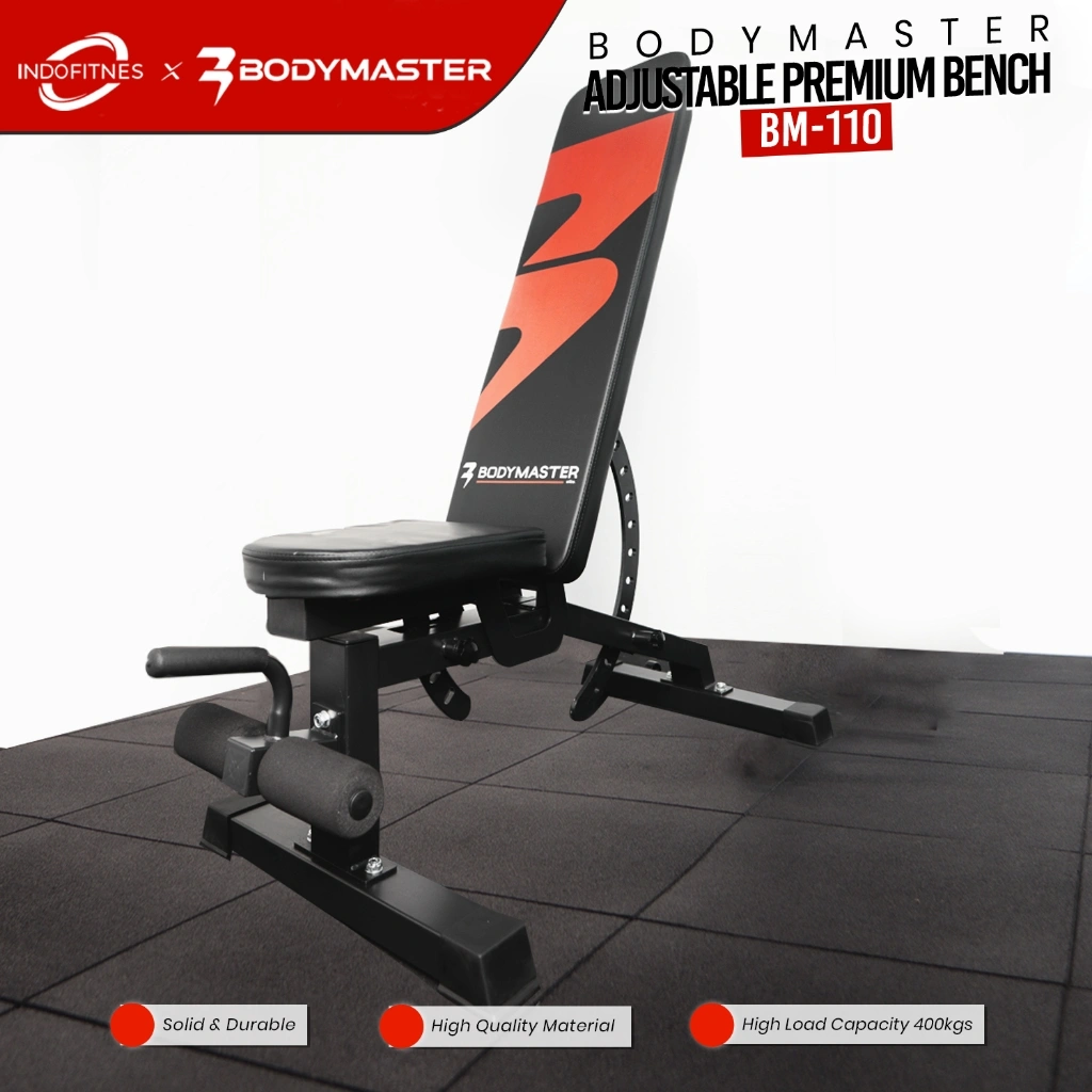 BODYMASTER Adjustable Bench BM-110 - Bangku Sit Up Fitness Gym