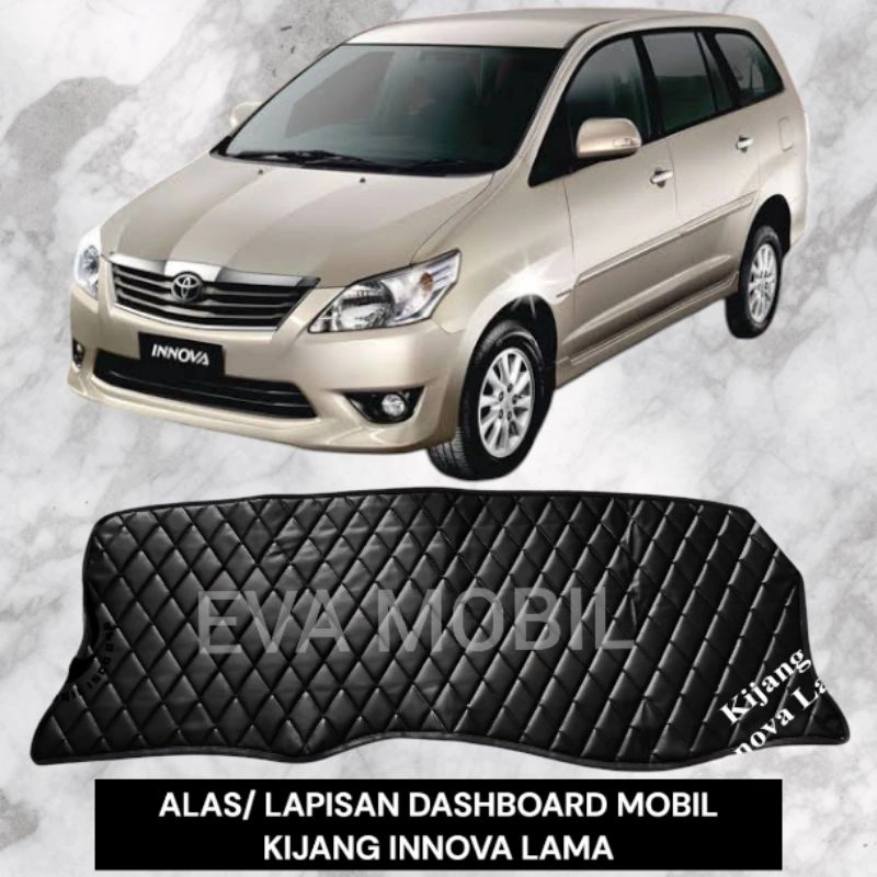 Best Seller Alas/ Lapisan Dashboard Mobil Kijang Innova Tahun ( 2004-2015 ), Lapisan Pelindung Dashboard Mobil Bahan Kulit Sintetis
