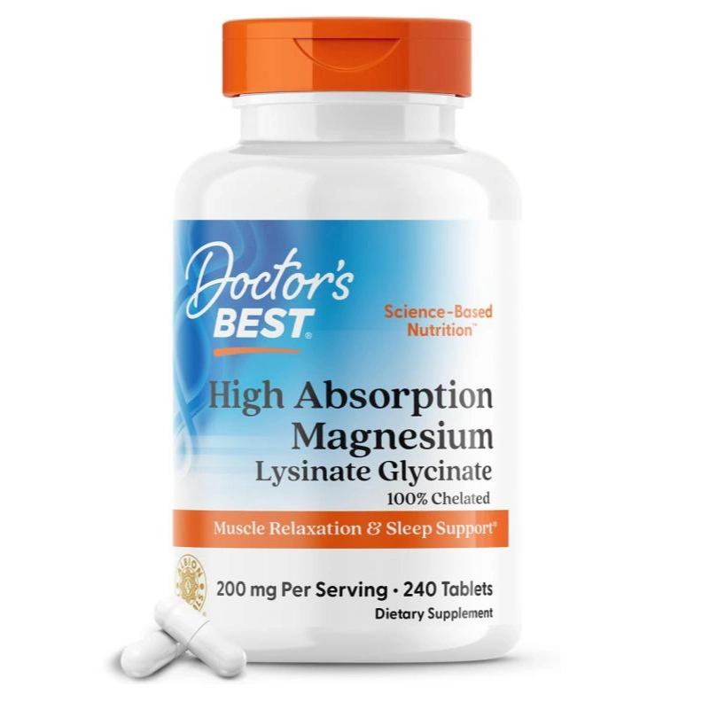 Doctor's Best High Absorption 200 mg Magnesium L-Glycinate