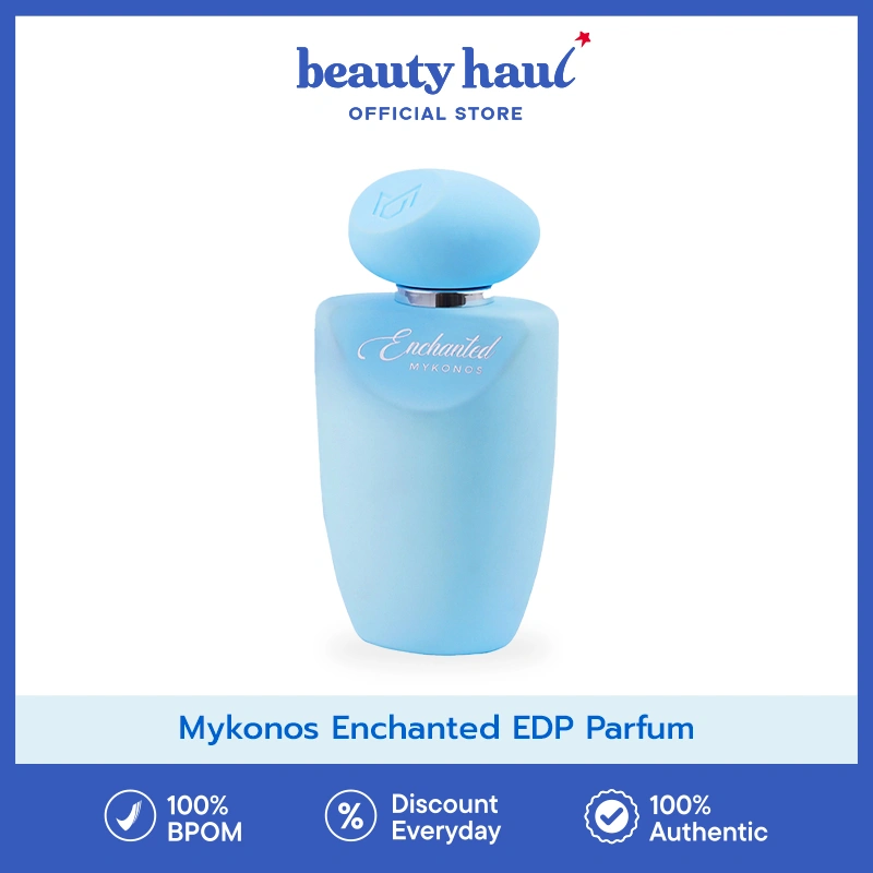 MYKONOS Enchanted EDP - Parfum Mykonos Aroma Elegan, Wangi Tahan Lama dengan Wangi Premium