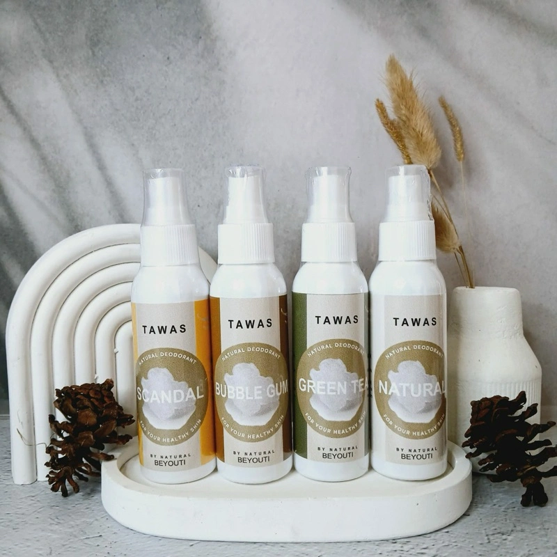 PAKET ISI 4 Deodorant Tawas Spray 100ml Tawas Deodorant Spray Penghilang Bau Badan dan Ketiak Hitam Memutihkan Ketiak 100ml cair deodorant tawas menghilangkan bau badan dan mencerahkan ketiak hitam by Naturalbeyouti