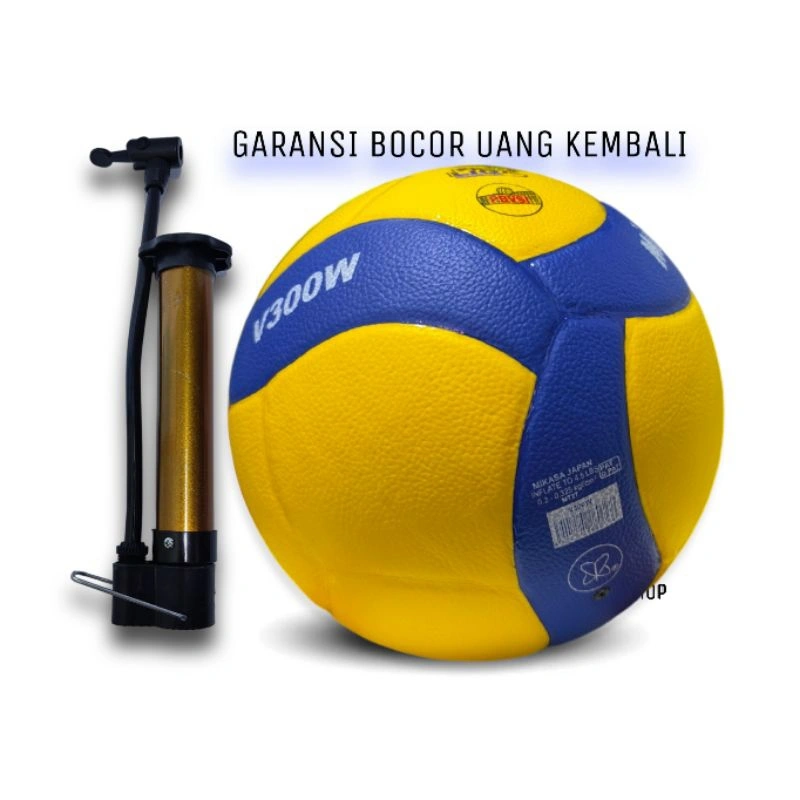 Mikasa Bola Voli Volleyball Latihan Size 5 Pres Bahan Empuk