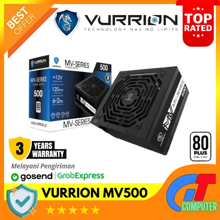 POWER SUPPLY / PSU / ATX PSU - VURRION MV SERIES 500