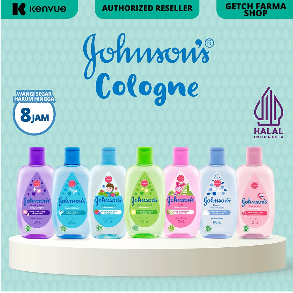Johnsons Baby Cologne 100 ml ORIGINAL-BPOM
