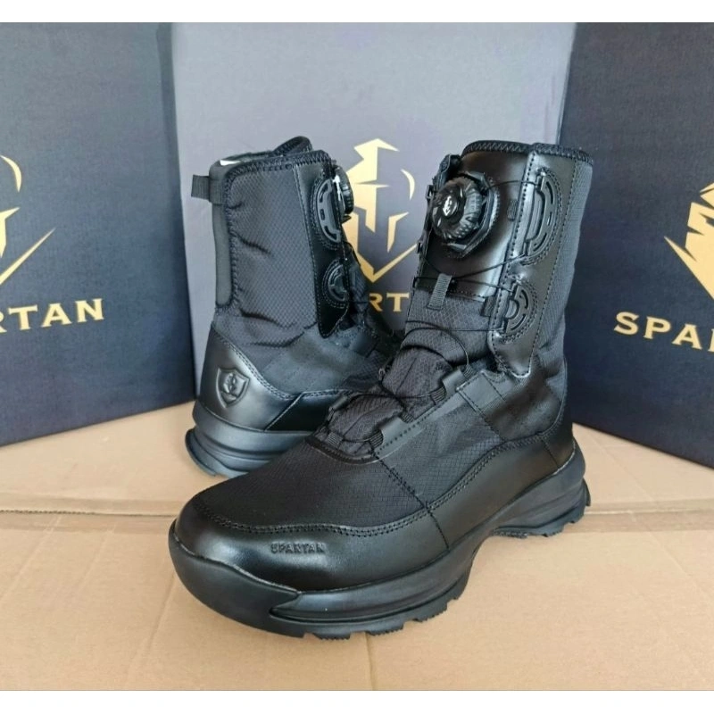 SEPATU PDL TNI POLRI COMBAT SLICK SPARTAN TALI PUTAR TERBARU