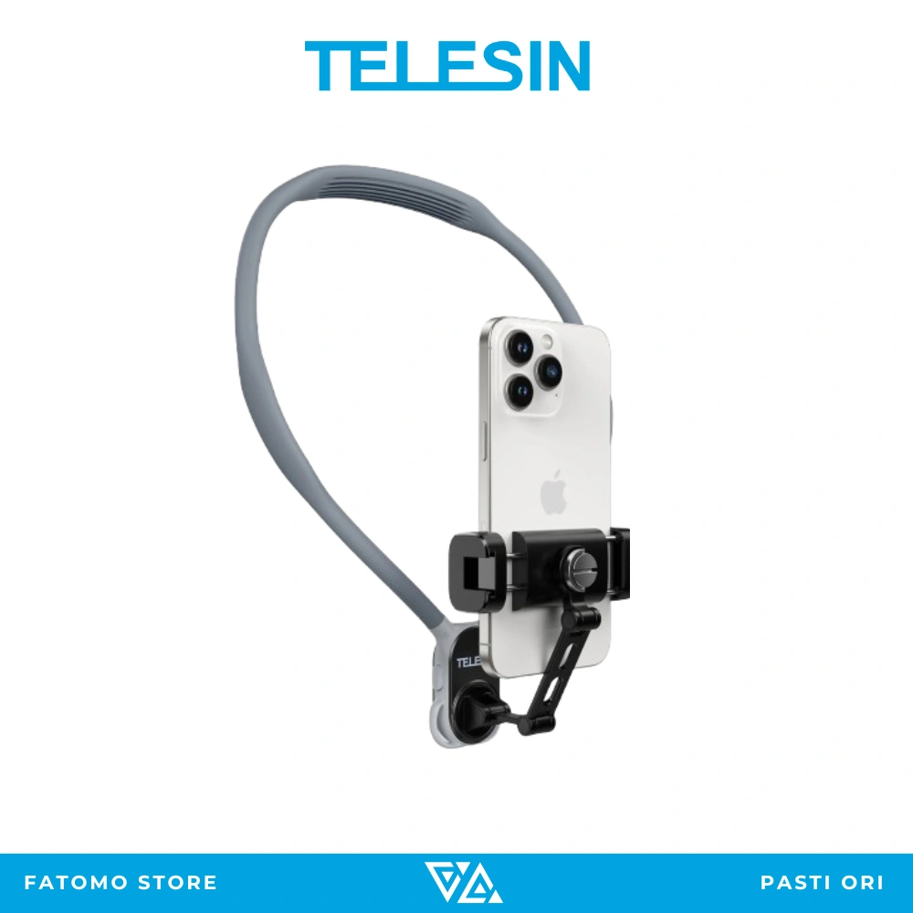 [ORI] TELESIN Strap Kalung Universal Neck Mount for Smartphone - S2-HNB-02
