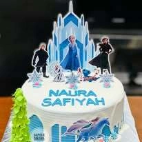 Kue ultah frozen / kue ulang tahun frozen / kue tar / birthday cake