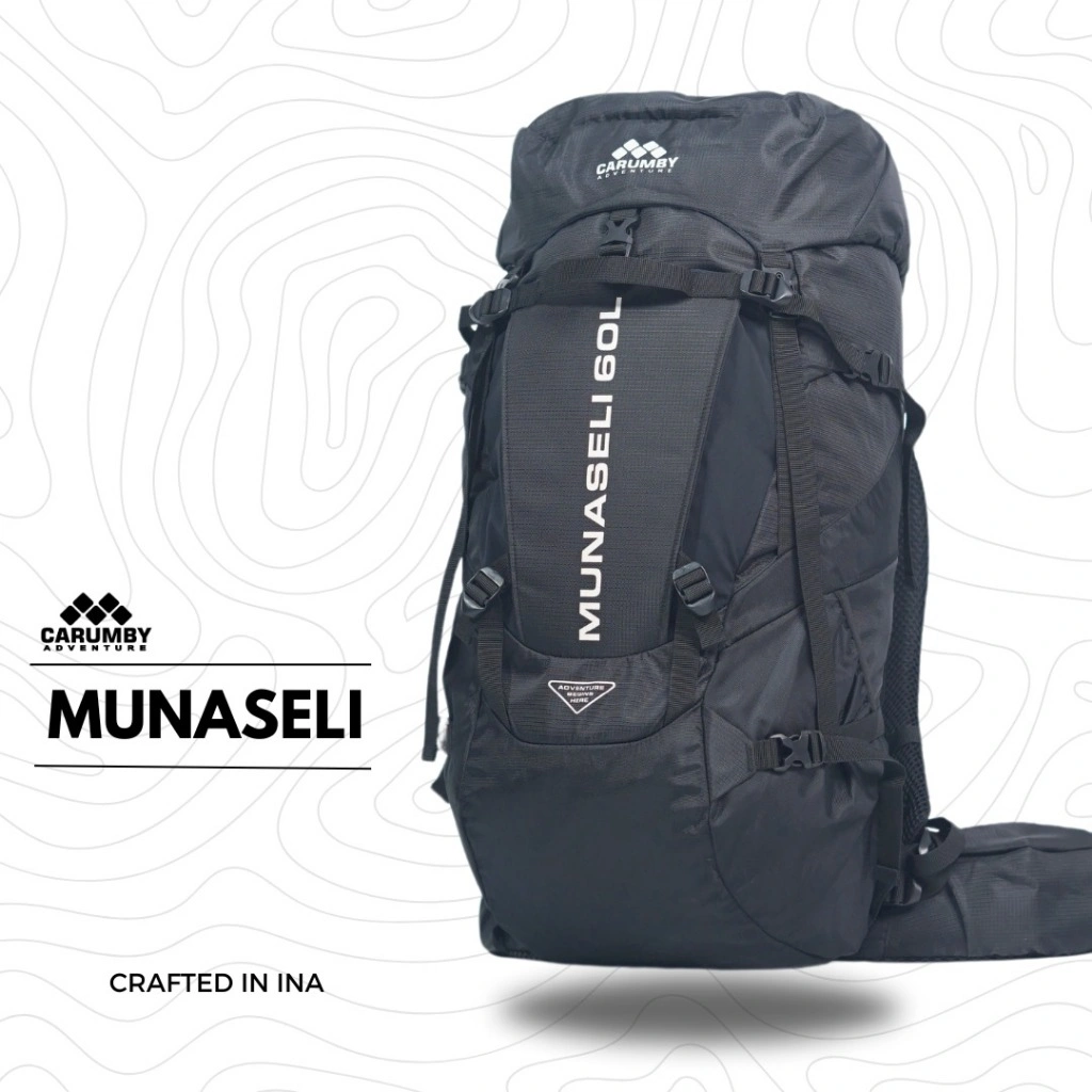 Carrier Keril Ransel Gunung Carumby Munaseli 60L