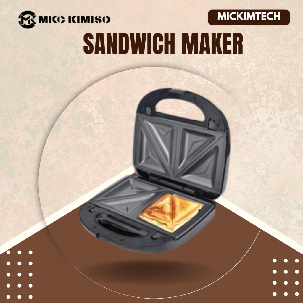 Sandwich Machine Toaster Maker Pemanggang Roti Serbaguna