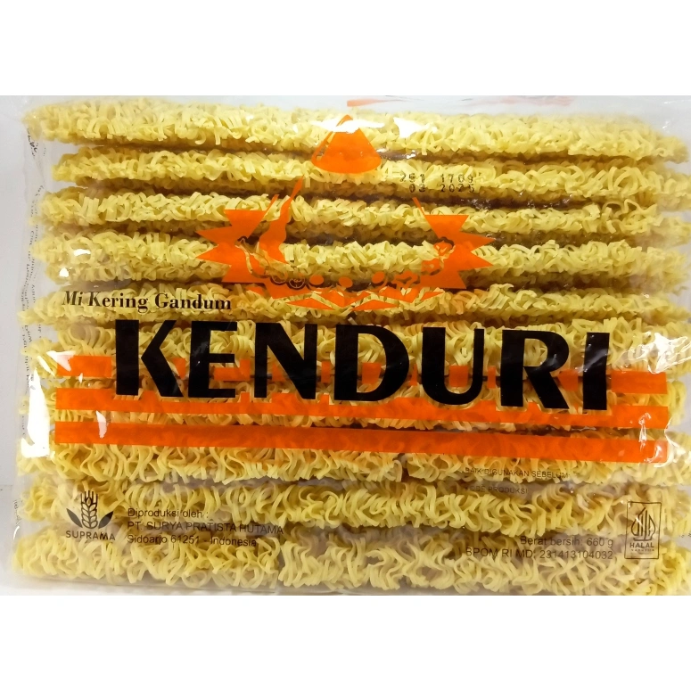 Mie Kering Cap Kenduri ORANGE (1 pack) 660 gr