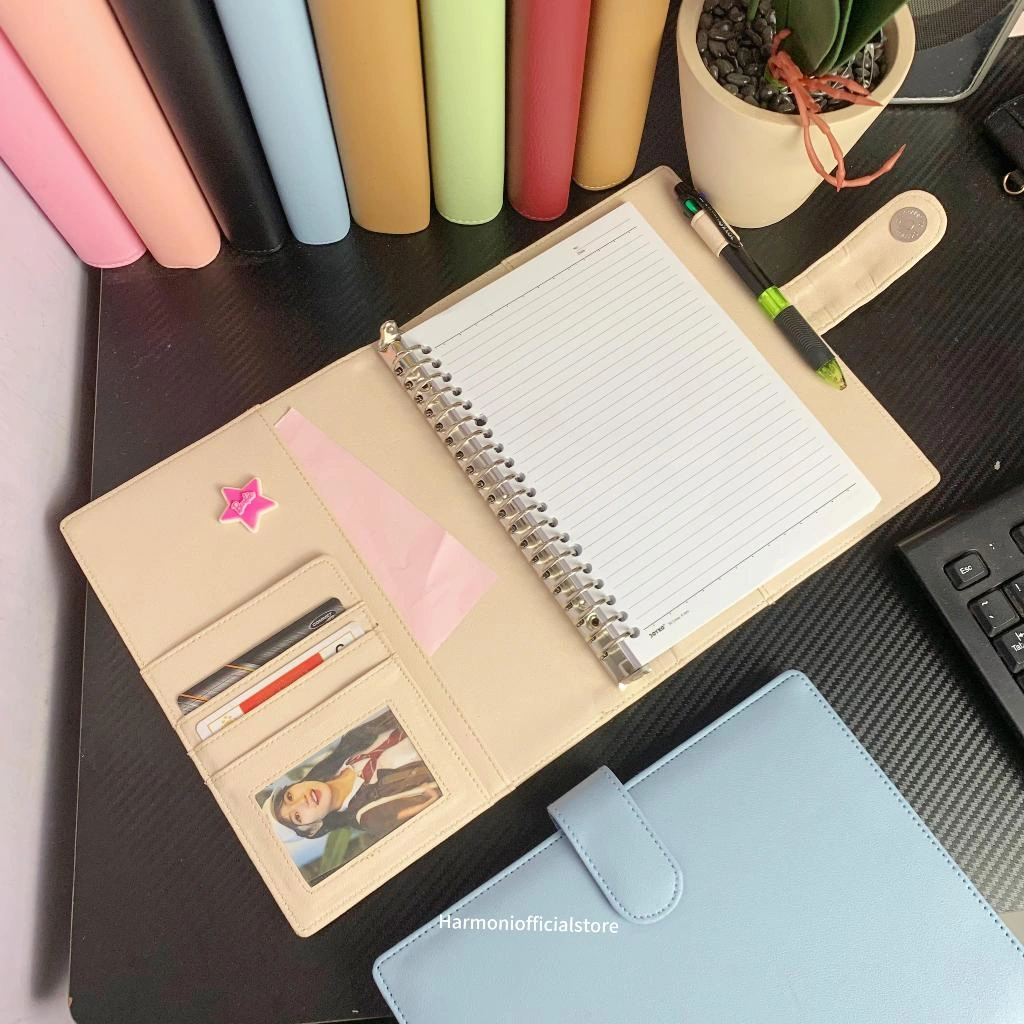 Binder A5 Polos Ring 20- A -Binder Kekinian  A5  agenda kpk agenda polos Binder premium exclusive