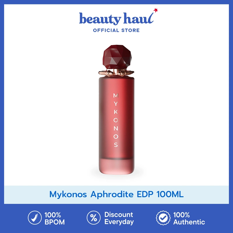 MYKONOS Aphrodite EDP - Parfum Wanita, Parfum Aroma Floral, Parfum Wangi Tahan Lama
