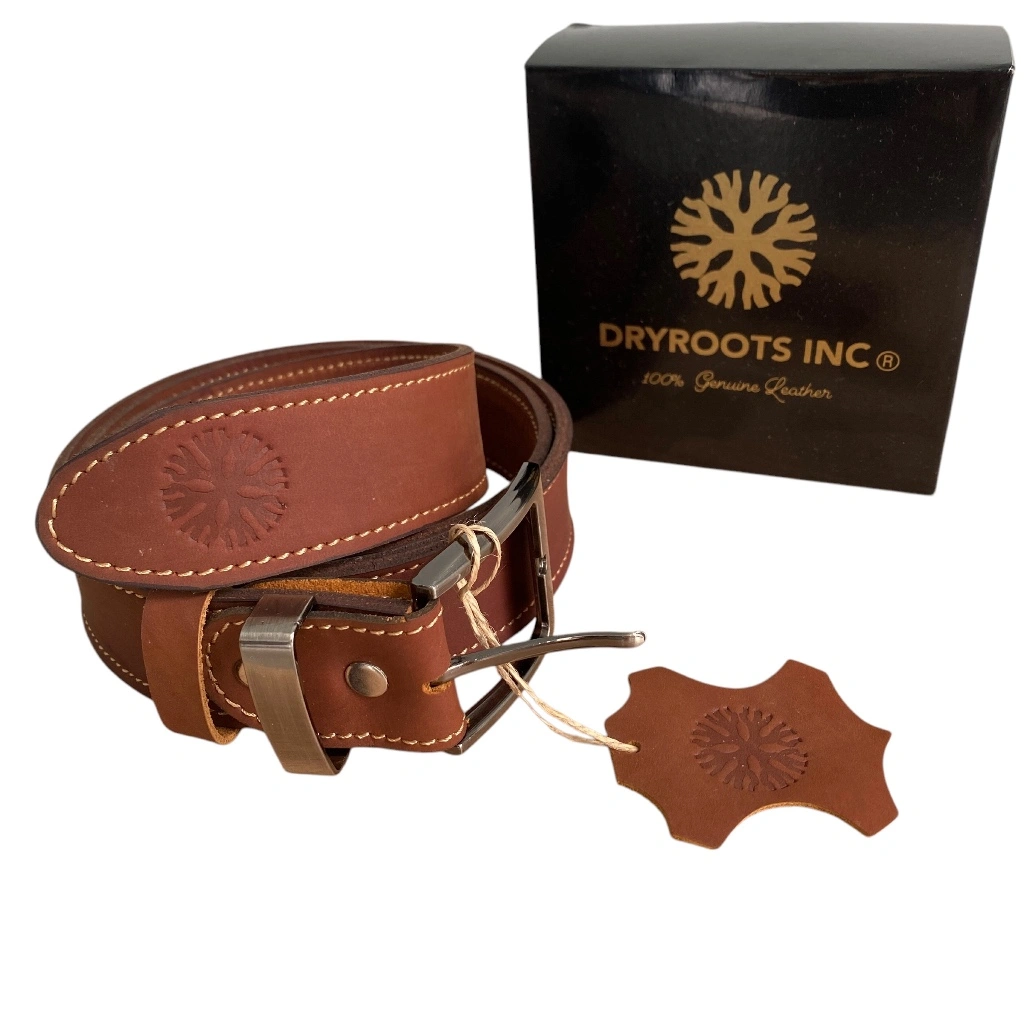 Dryroots Inc Leather Belt Crazy Horse Vintage Sabuk Ikat Pinggang
