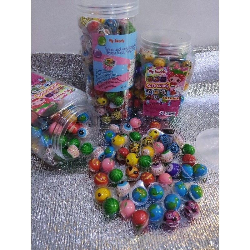Permen Lunak Mini Viral  isi 120 pcs