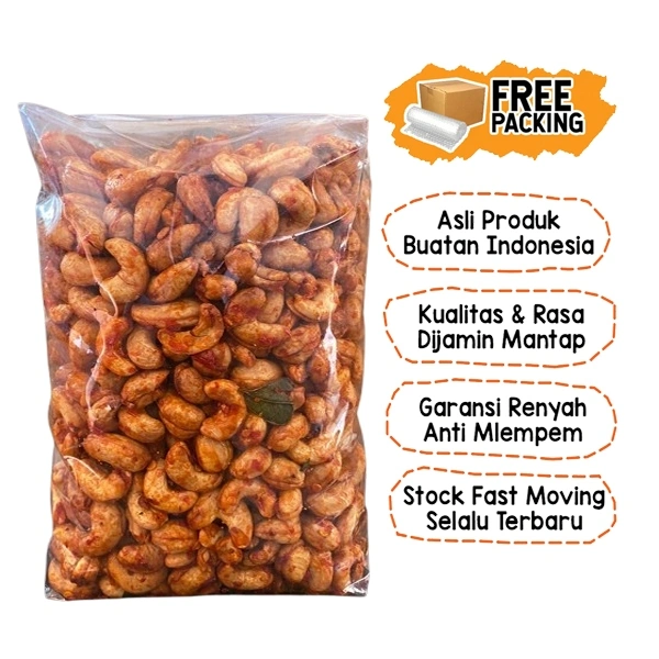 kacang mede pedas manis stok fresh asli wonogiri