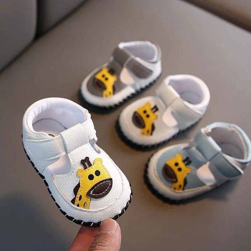 BabyGallery|Sepatu Sandal Jerapah Prewalker Laki-Laki/Perempuan usia 0-12 Bulan Lucu Terbaru BGF-25