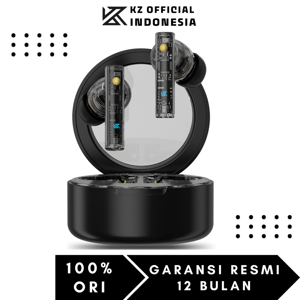 TWS KZ CAROL ANC 55dB 6 Mics AI HD Call Bluetooth 5.3 HiFi in-Ear TWS