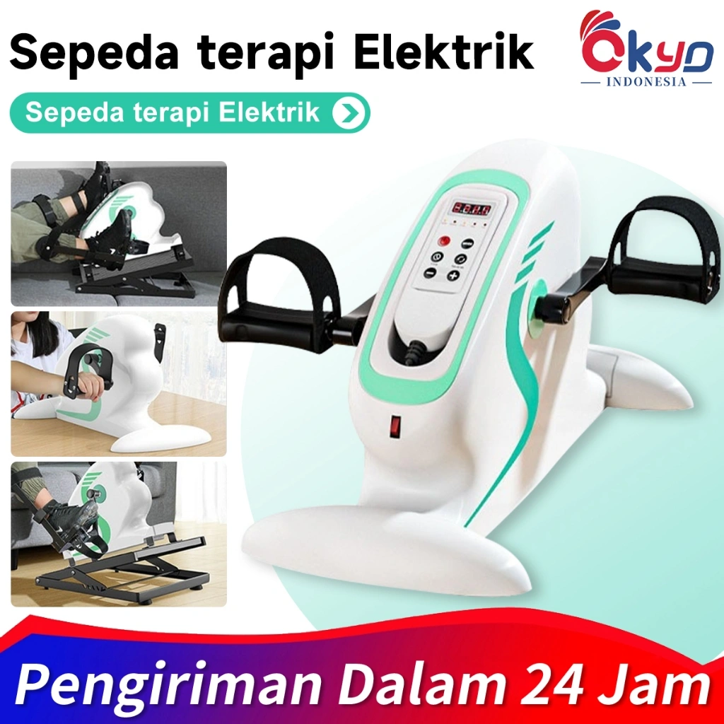 ⭐GARANSI 1 TAHUN⭐Mini Bike/Mini Elektrik Bike/Sepeda Statis Terapi/Z Mini Elektrik/Sepeda terapi Alat Terapi Stroke Manula Fisioterapi Kaki & Tangan Alat Terapi 100% Original