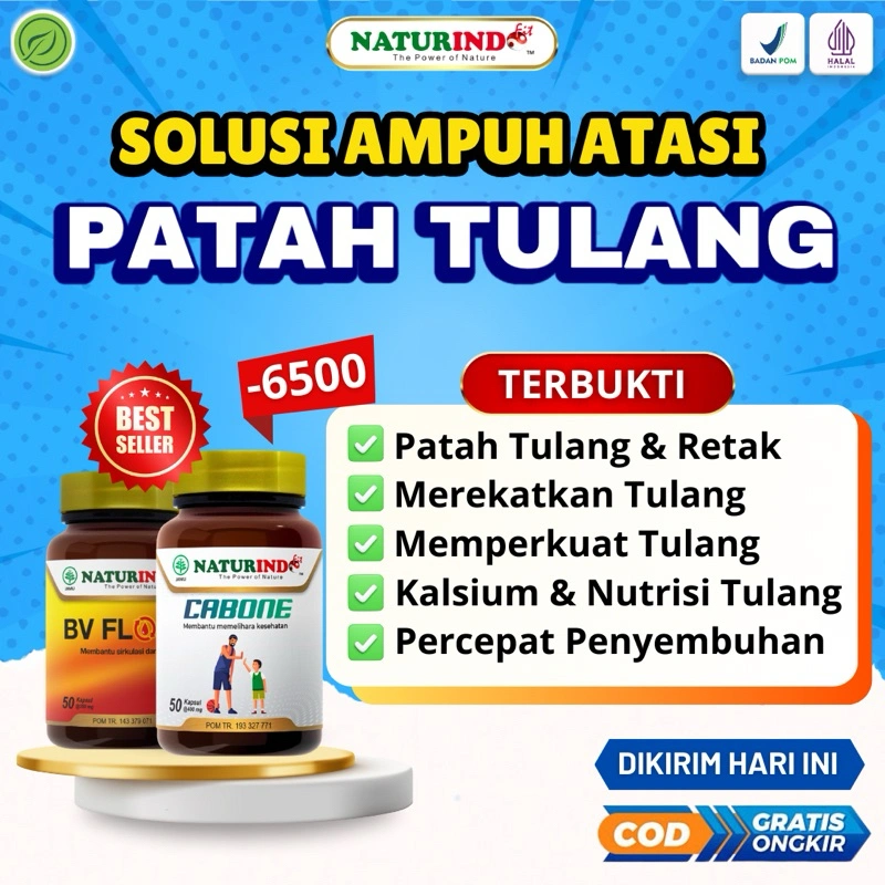 Obat Patah Tulang Suplemen dan Kalsium Tulang Retak Herbal Nutrisi Penyambung Perekat Tulang