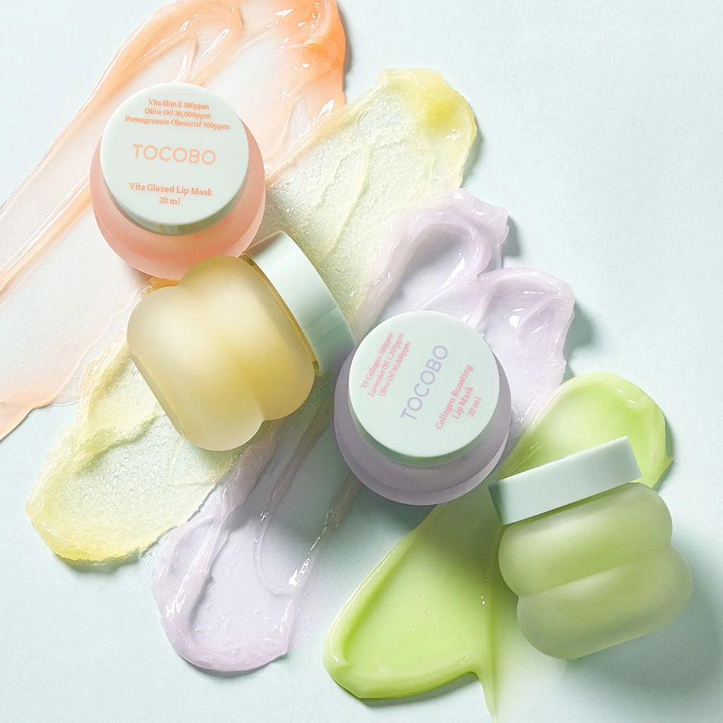 TOCOBO Vita Glazed Lip Mask / Lemon Sugar Scrub Lip Mask / Collagen Boosting Lip Mask / Mint Cooling Lip Mask 20ml