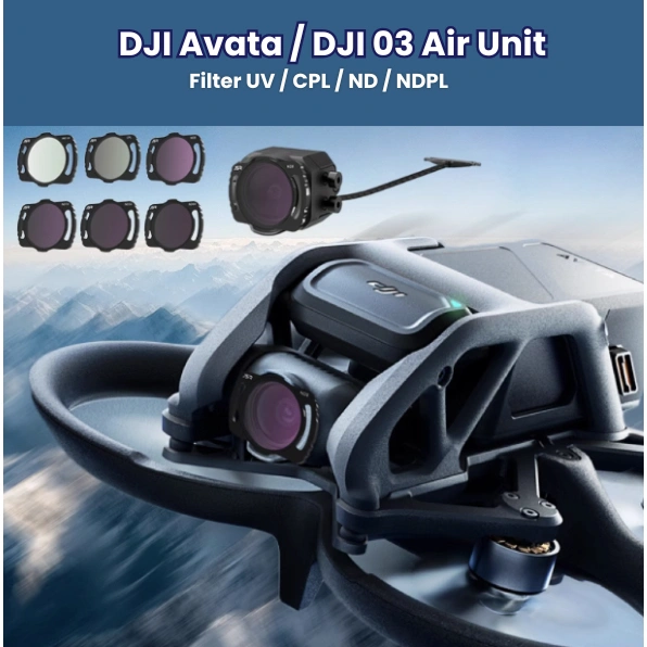 Filter DJI Avata DJI O3 Air Unit FPV UV CPL ND8 ND16 ND32 ND64 ND8PL ND16PL ND32PL ND64PL ND Star Night Camera Lens Set Filter