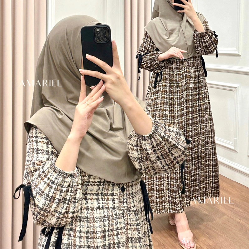 Amariel Varra Dress Daster Panjang Bumil Busui Friendly