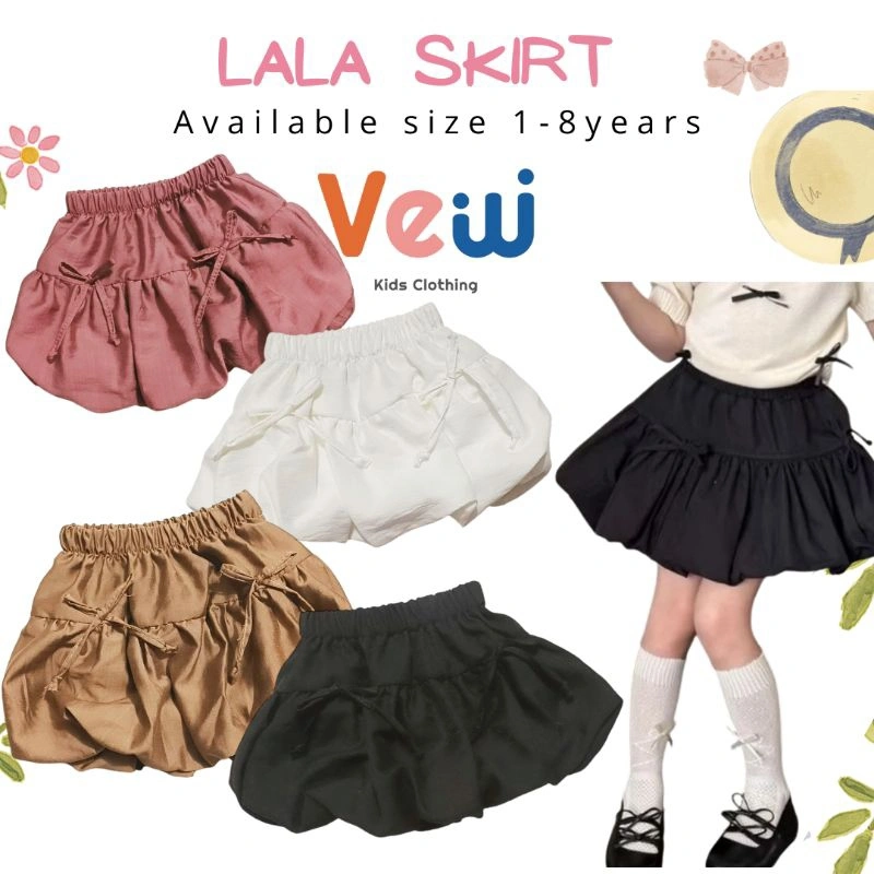 VEW - LALA SKIRT - Rok Balon Anak Perempuan | Rok anak Korean fashion