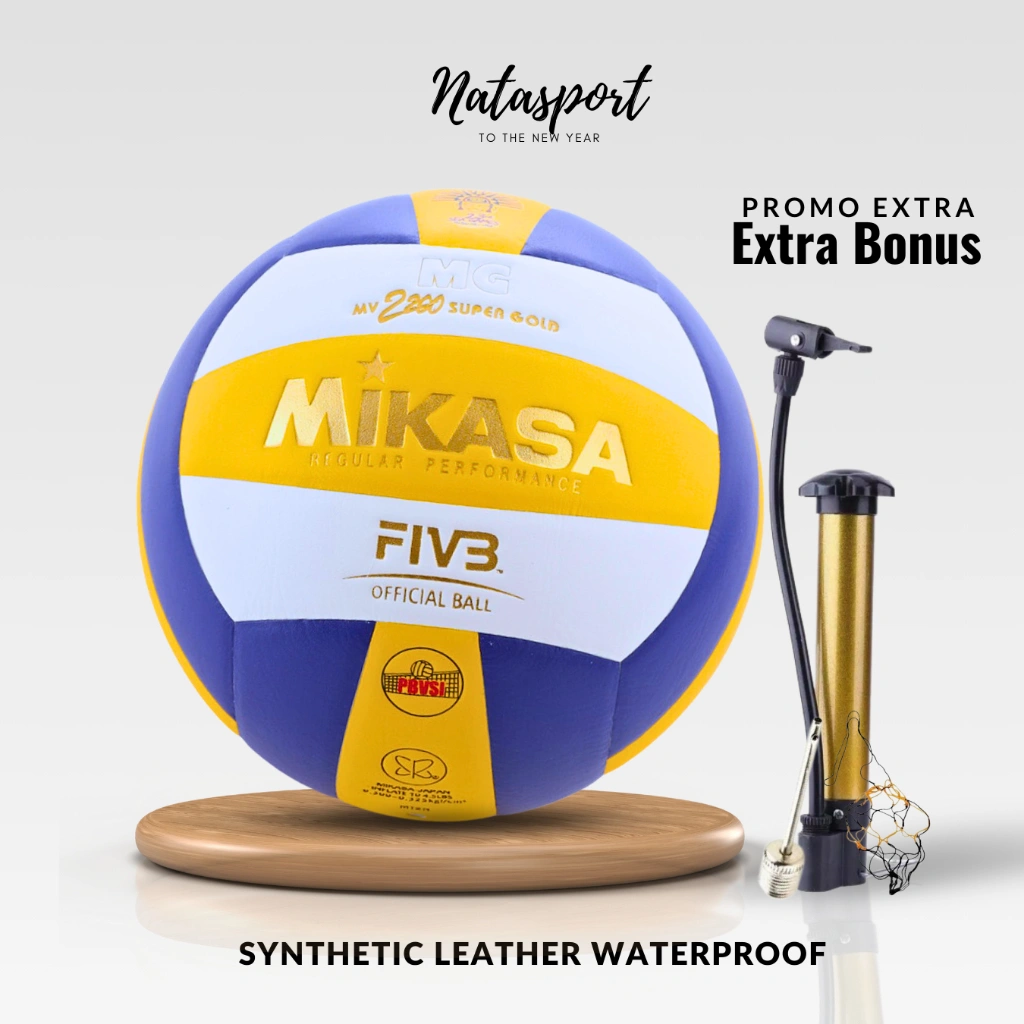 Bola voli volley voly volli Original empuk lembut jahit mesin