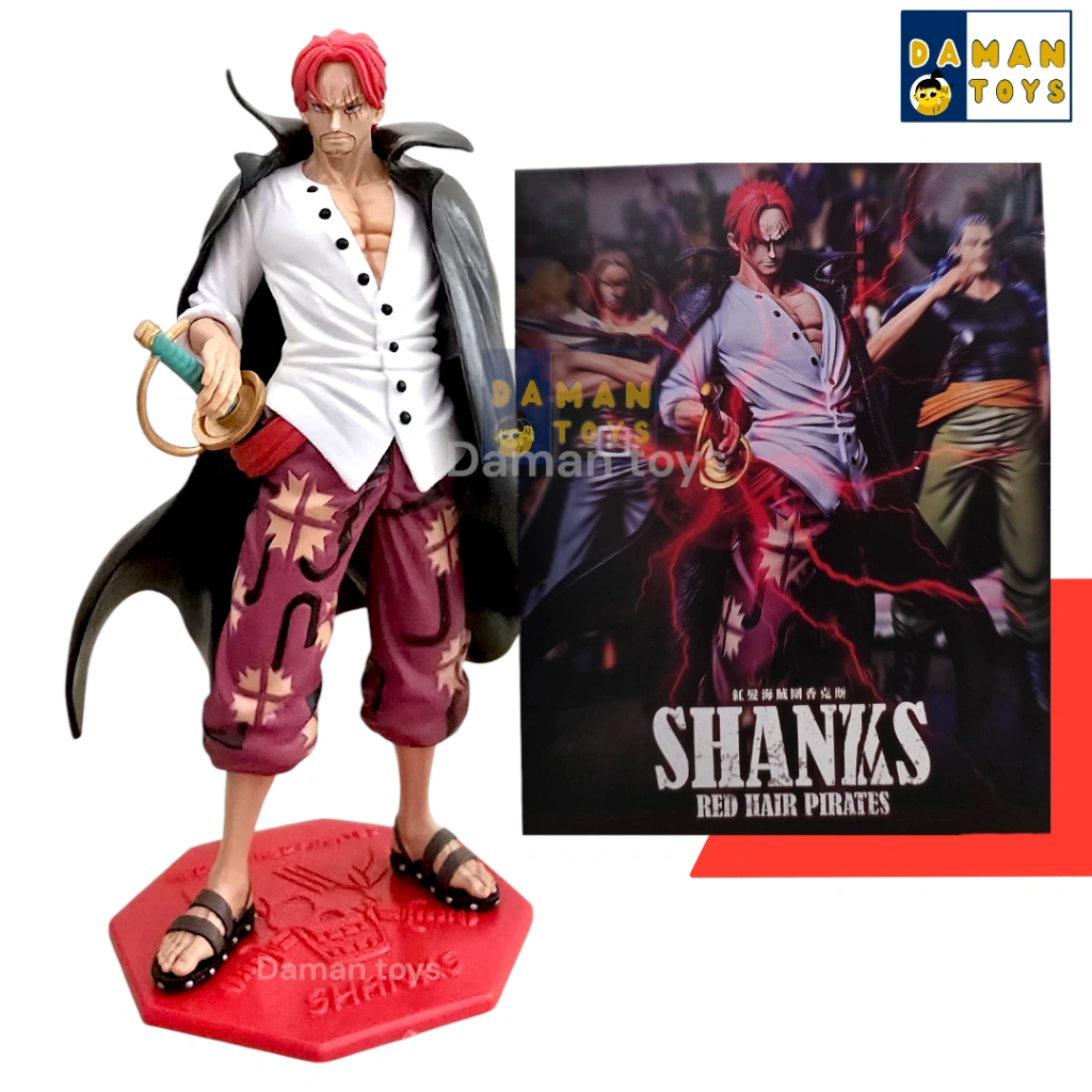 One Piece Shanks Standing Pose Action Figure