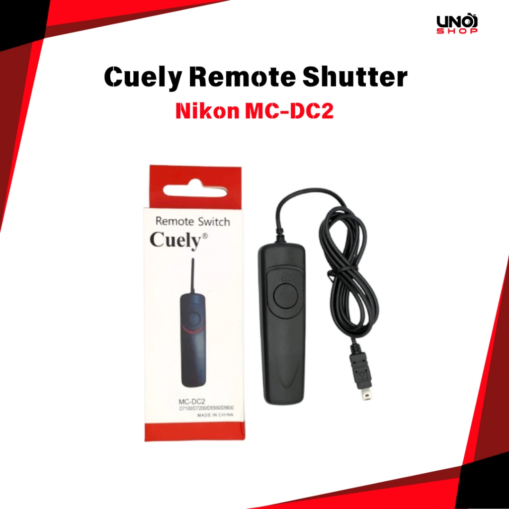 Cuely Remote Shutter Release MC-DC2 For Nikon D3100, D3200, D3300, D5000, D5100, D7100 DLL