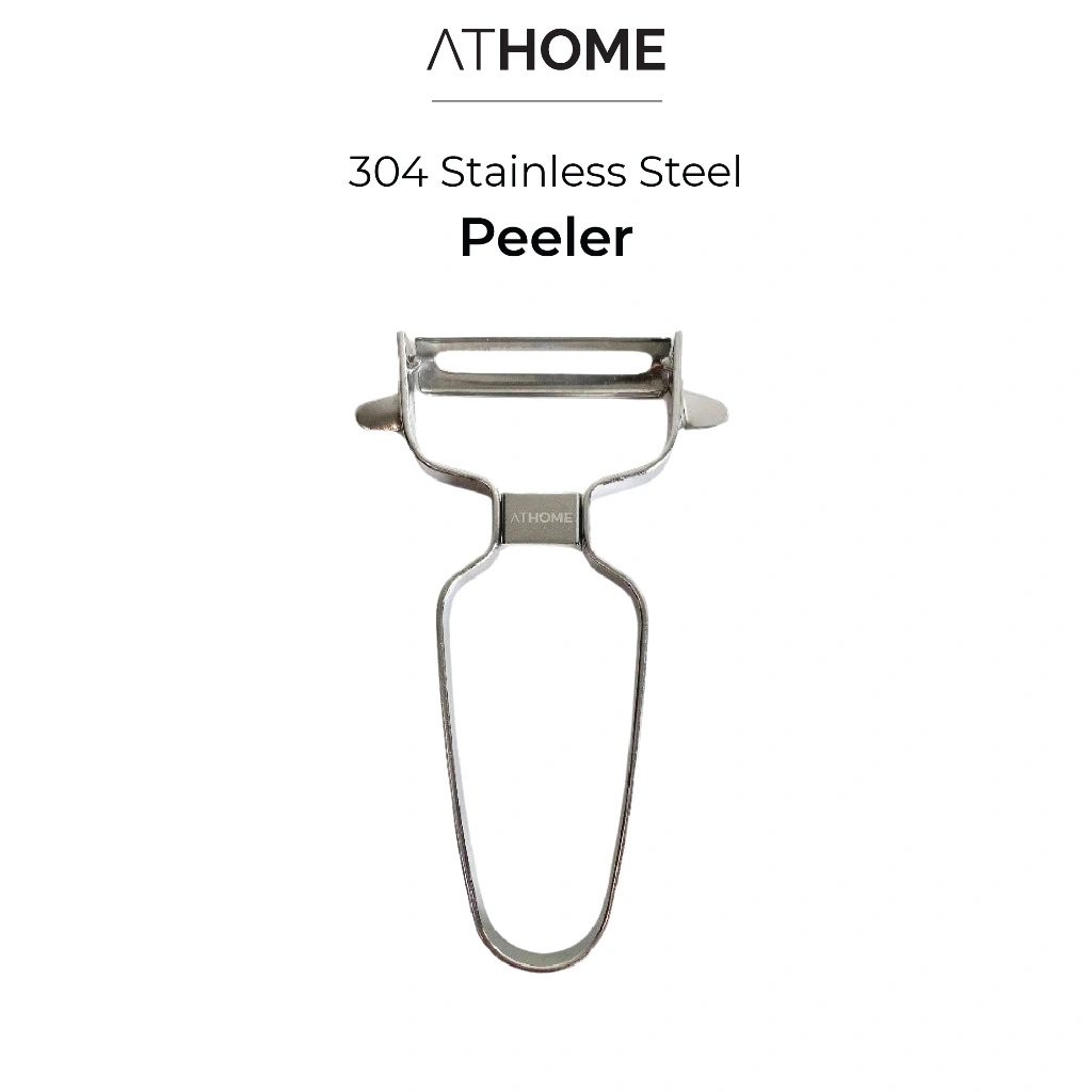 ATHOME Stainless Steel Peeler / Pisau Alat Pengupas Buah Sayur