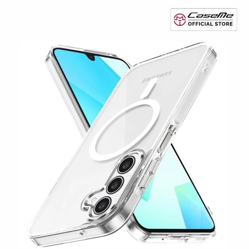 Caseme Casing Magsafe Samsung A16 A26 A36 A56 5G Magnetic Wireless Charging Soft Case Anti Yellowing