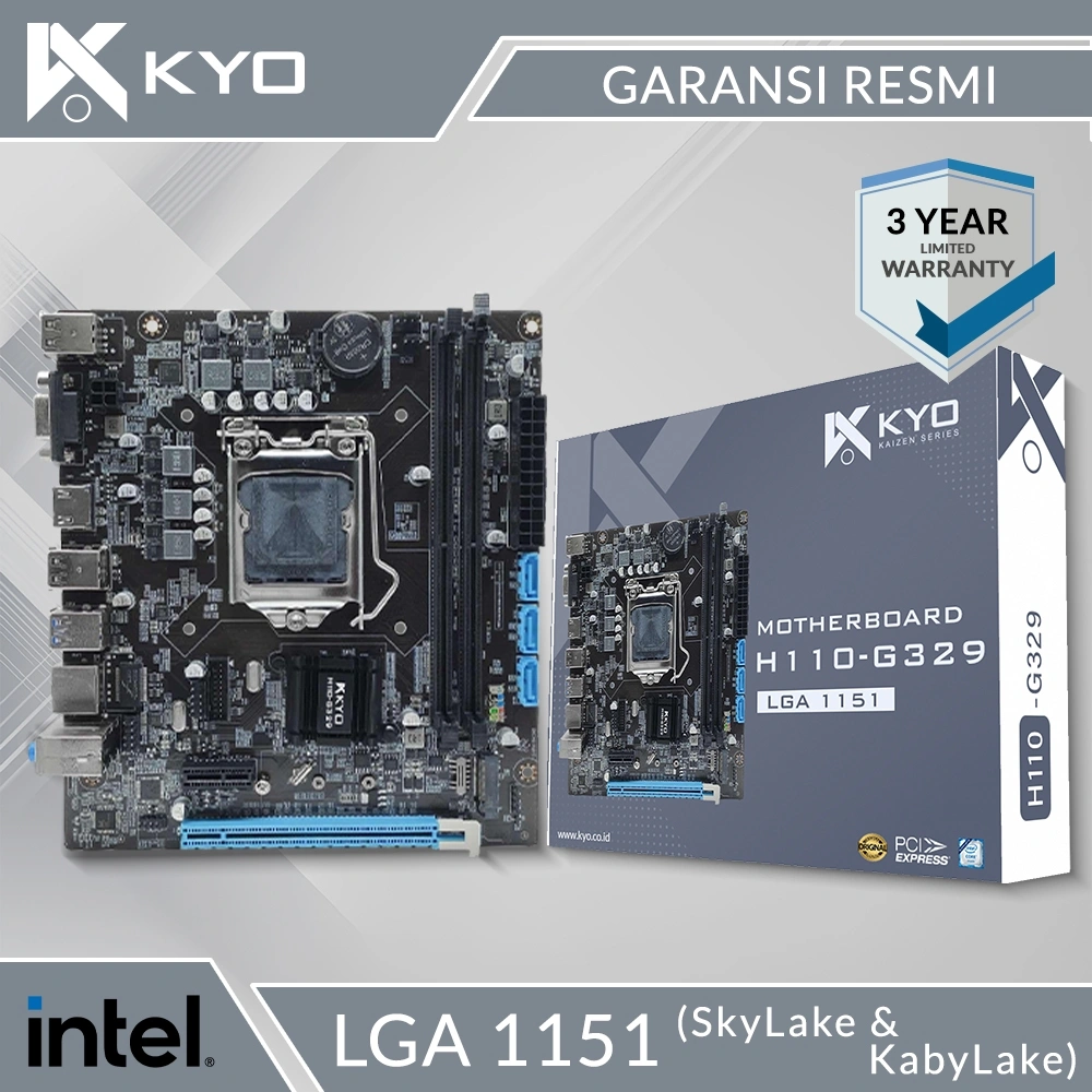 Motherboard KAIZEN H110 Socket LGA 1151 DDR4 Mobo H110 INTEL