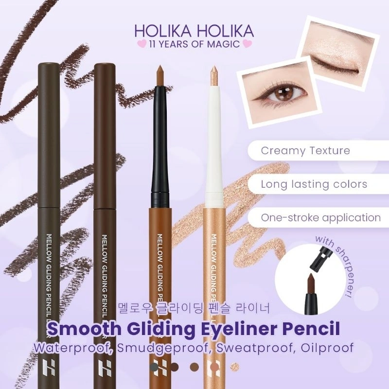 Holika Holika Mellow Gliding Pencil Liner | Waterproof Eyeliner