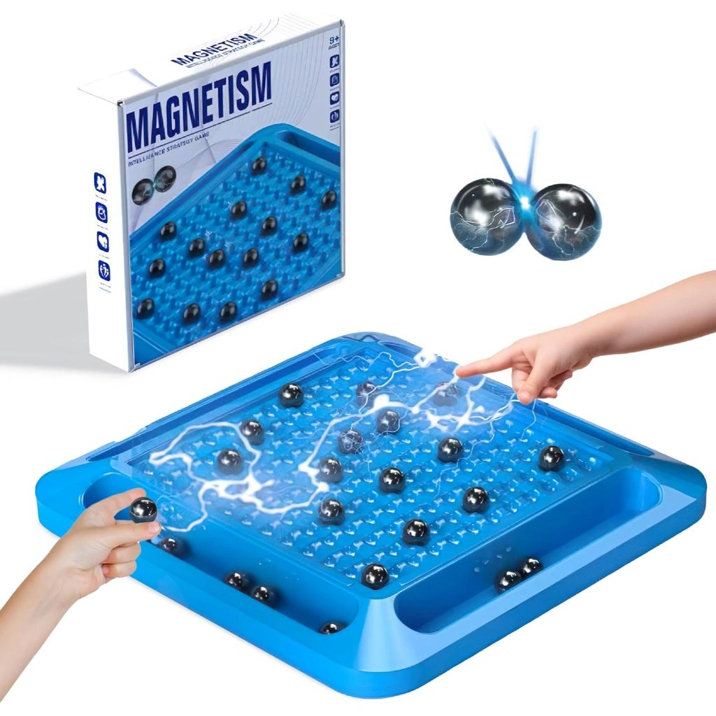 Induksi Magnetik Papan Magnet Catur Pertempuran Parent-Child Game Mainan iIteraktif Untuk Anak-anak