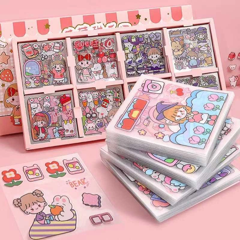 Sticker Momo Isi 200 Lembar Murah Stiker momo Waterproof Sticker Murah Stiker Lucu Stiker Journal