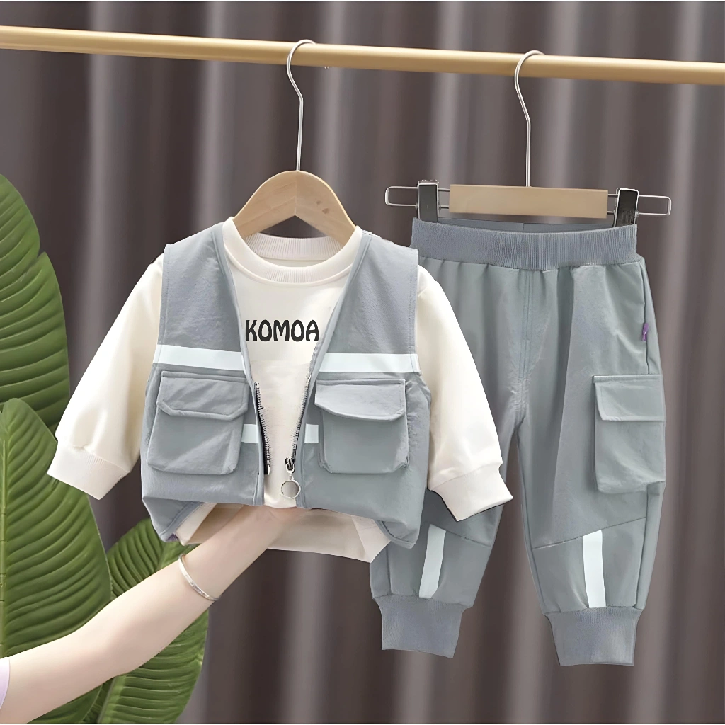 BAJU ANAK SETELAN 1-5 TAHUN ROMPI TERBARU RMP02