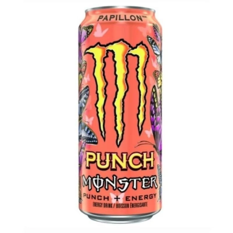 Monster Energy Drink 355 ml. Papillon 355ml. Minuman Energy
