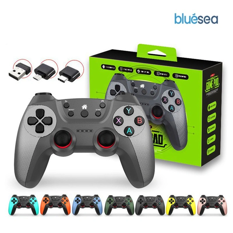 Bluesea 2.4G Wireless gamepad Wireless Gaming Controller Compatible with XBOX360/PC/PHONE/PS3/TV BOX