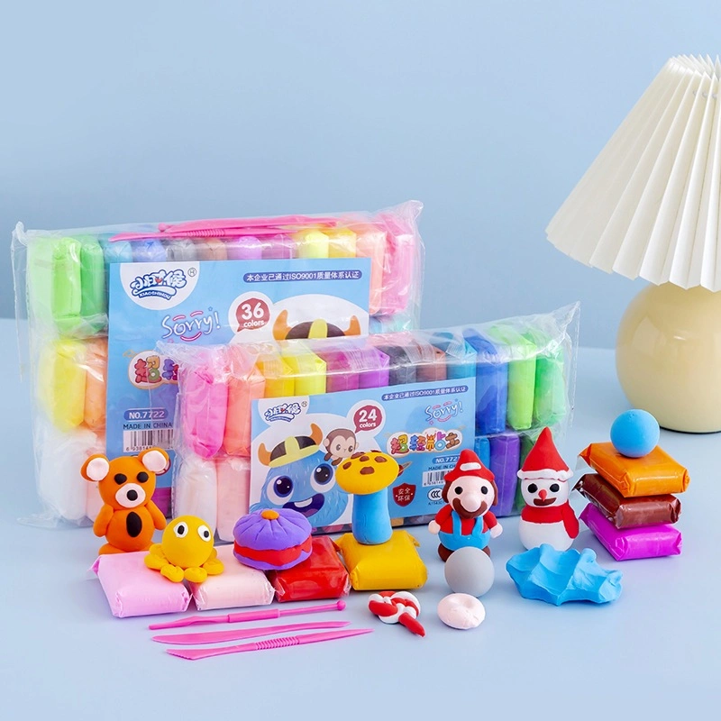 1 SET ISI 12 & 24 WARNA MAINAN CLAY PLASTISIN AMAN UNTUK ANAK / MAINAN PLASTISIN AMAN UNTUK ANAK BS