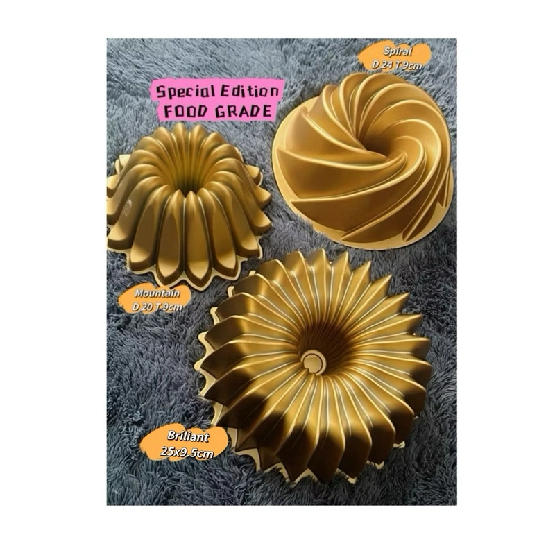 Loyang kue Sultan / Loyang Premium agar agar  / Nordic Style / Cake Marmer / loyang gold anti lengket / loyang bolu