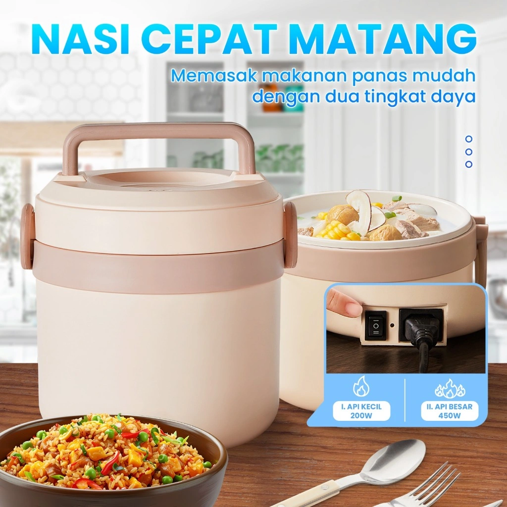 CUCI GUDANG Rice Cooker Finito magic com mini /Portable/Travel version/ student version