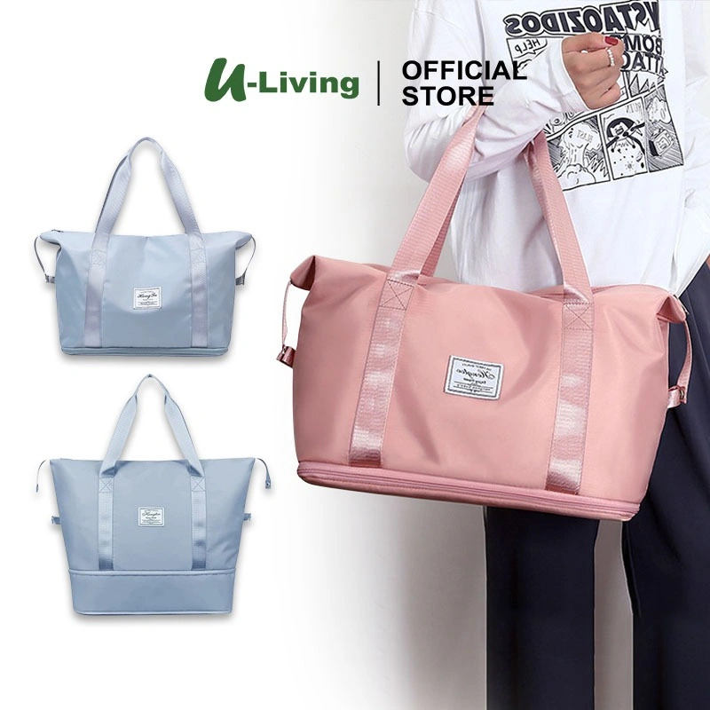 U-Living Duffel Bag Tas Duffel Tas Travel Lipat Tas Gym Besar Tahan Air TT002