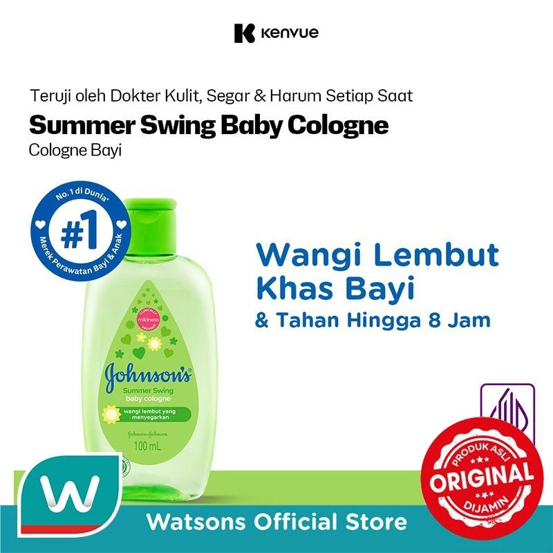 Johnson's Baby Cologne Summer Swing 100ml