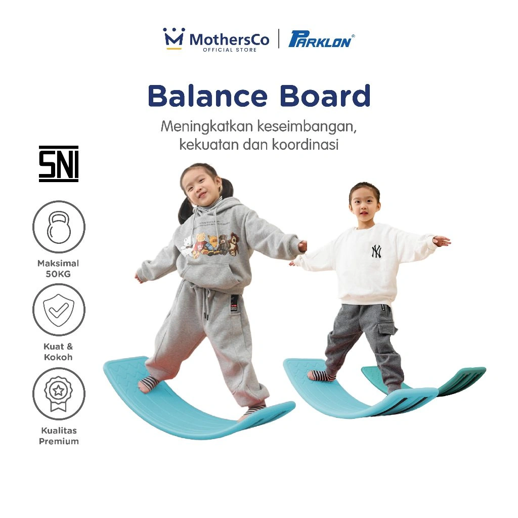 Parklon Papan Keseimbangan Anak | Balance Board Anak | Mainan Olahraga | Mainan Sensorik Anak