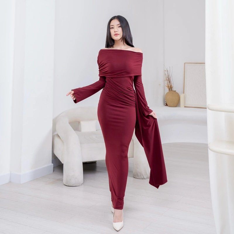 FAYANNA SHAWL SABRINA DRESS