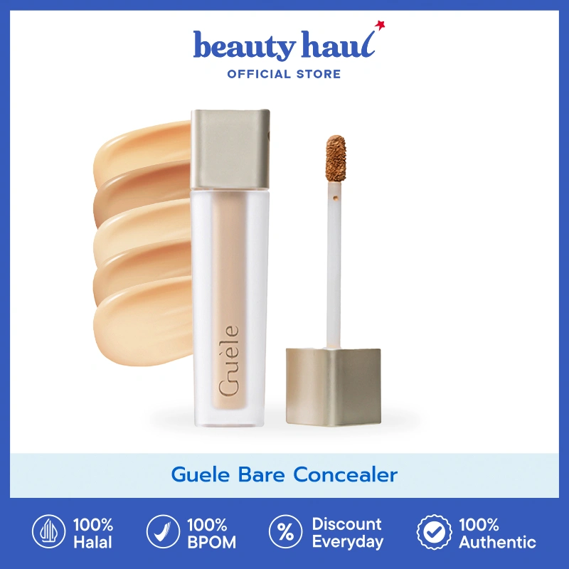 GUELE BARE Concealer - Guele Concealer Full Coverage dan Tahan Lama