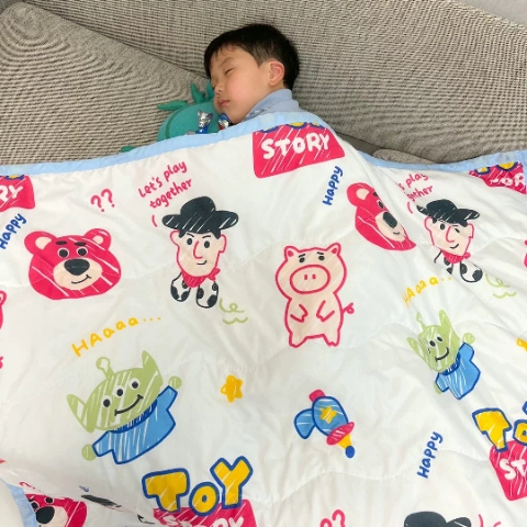 Selimut anak cotton karakter high quality/Selimut karakter anak katun lembut ukuran 110x150cm