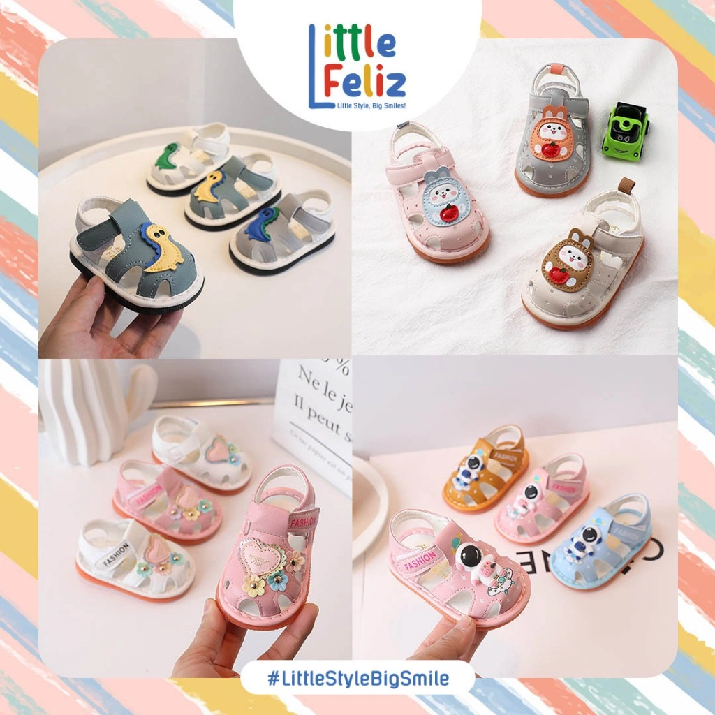 LITTLEFELIZ SA07 Sepatu Sandal Cit Cit Anak Bayi cowok cewek 0-2 Set Tahun UMUR USIA BAYI 1 2 3 TAHUN COWOK CEWEK LAKI LAKI PEREMPUAN
