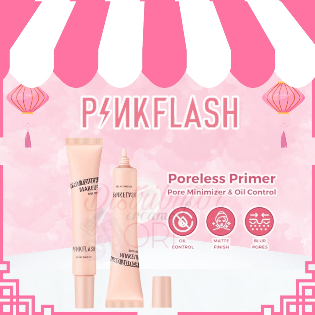 READY PINKFLASH Pro Touch Pore Minimizer Primer | ORIGINAL | BPOM